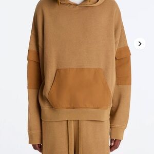 Fashion Nova Men's Camel Oversized Hoodie